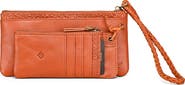 OLD TREND Marigold Genuine Leather Modular RFID Zip Wallet
