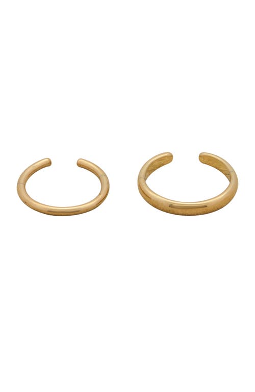 St. Moran Set Of 2 Adjustable Toe Rings