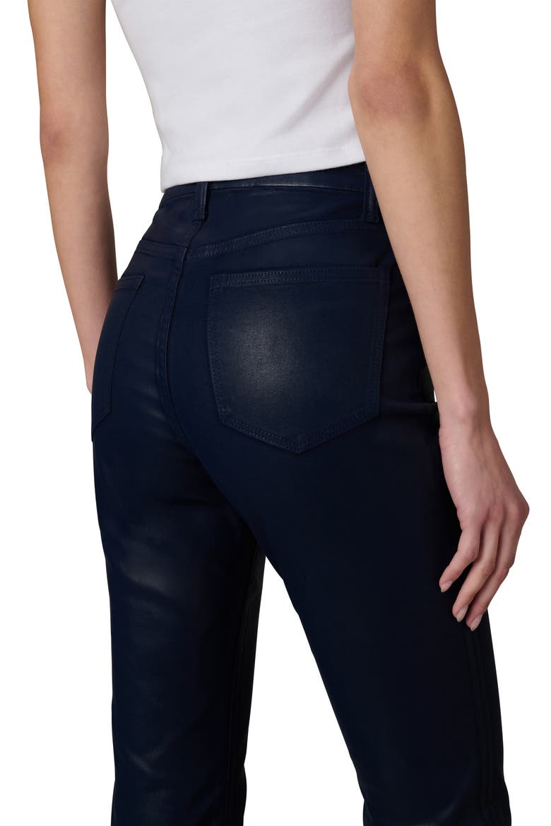 The Hi Honey Curvy Coated Bootcut Jeans, Alternate, color, MARITIME BLUE