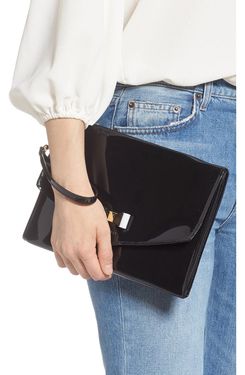 Ted Baker London Verai Envelope Pouch, Alternate, color,