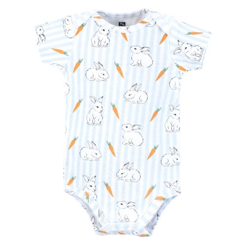 Hudson Baby Two Bodysuits & Matching Pants Apparel Set In Blue
