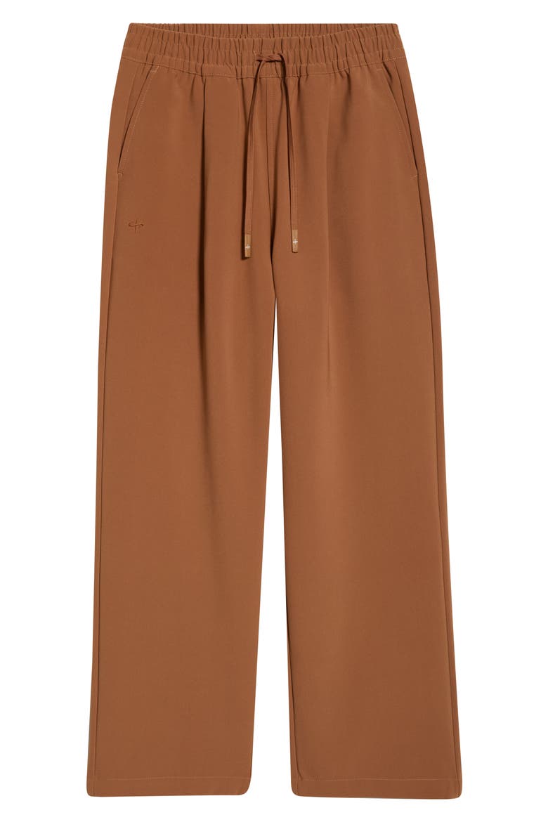 Veloce Cotton Neoprene Track Pants, Alternate, color, TAN