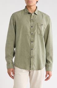 Tommy Bahama Bonfire Beach Twill Long Sleeve Button Up Shirt