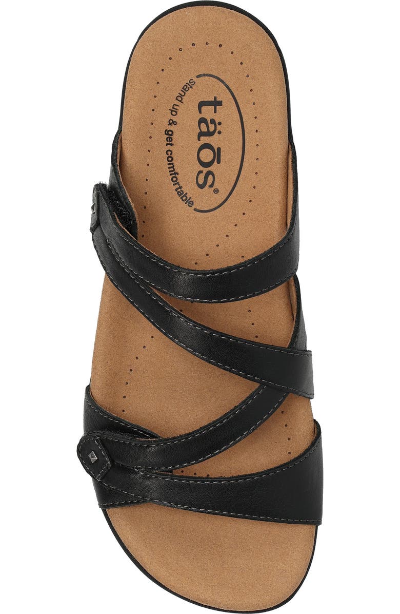 Taos Double U Slide Sandal, Alternate, color,