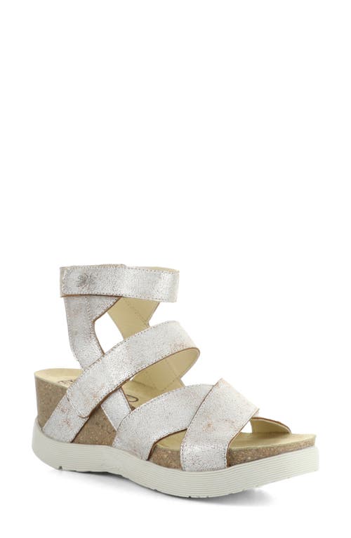 FLY LONDON FLY LONDON 'WEGE' LEATHER SANDAL