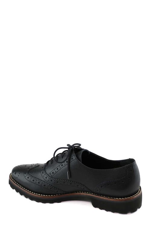 Marc Joseph New York Central Park West Leather Wingtip Oxford In Multi