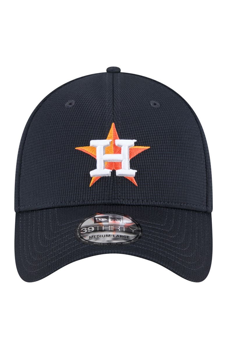 New Era Men's New Era Navy Houston Astros Active Pivot 39THIRTY Flex Hat, Alternate, color, Navy