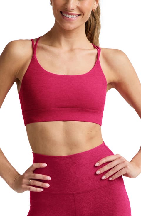 Spacedye Back to It Strappy Sports Bra