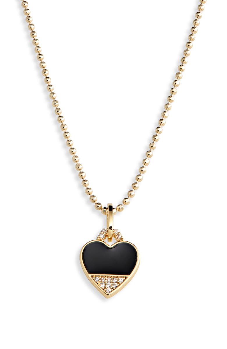 MIRANDA FRYE Heart Pendant Necklace, Main, color, 