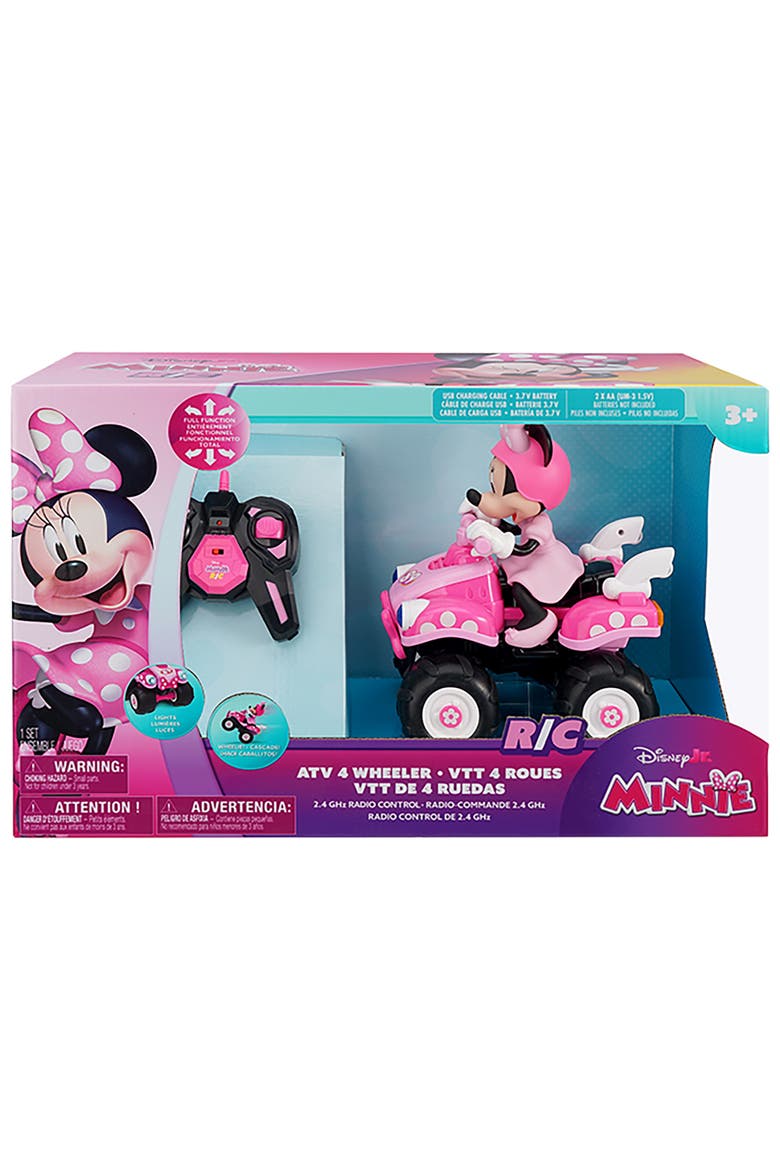 Minnie RC Toy Vehicle, Light Up, Remote Control, Main, color, Multicolored
