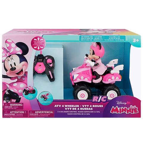Minnie RC Toy Vehicle, Light Up, Remote Control