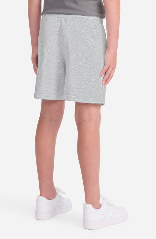 Abercrombie Kids Kids' Essential Fleece Shorts In Gray