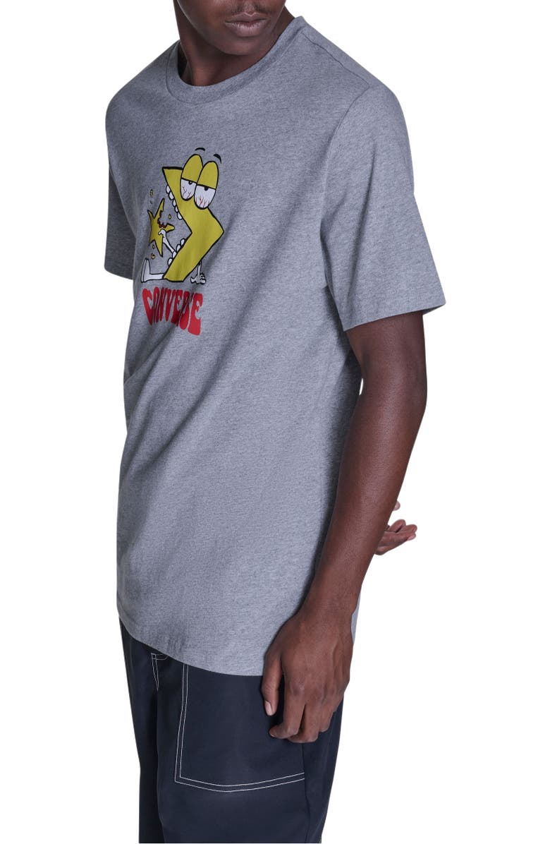 Converse Munchies T-Shirt, Alternate, color, Vintage Grey Heather