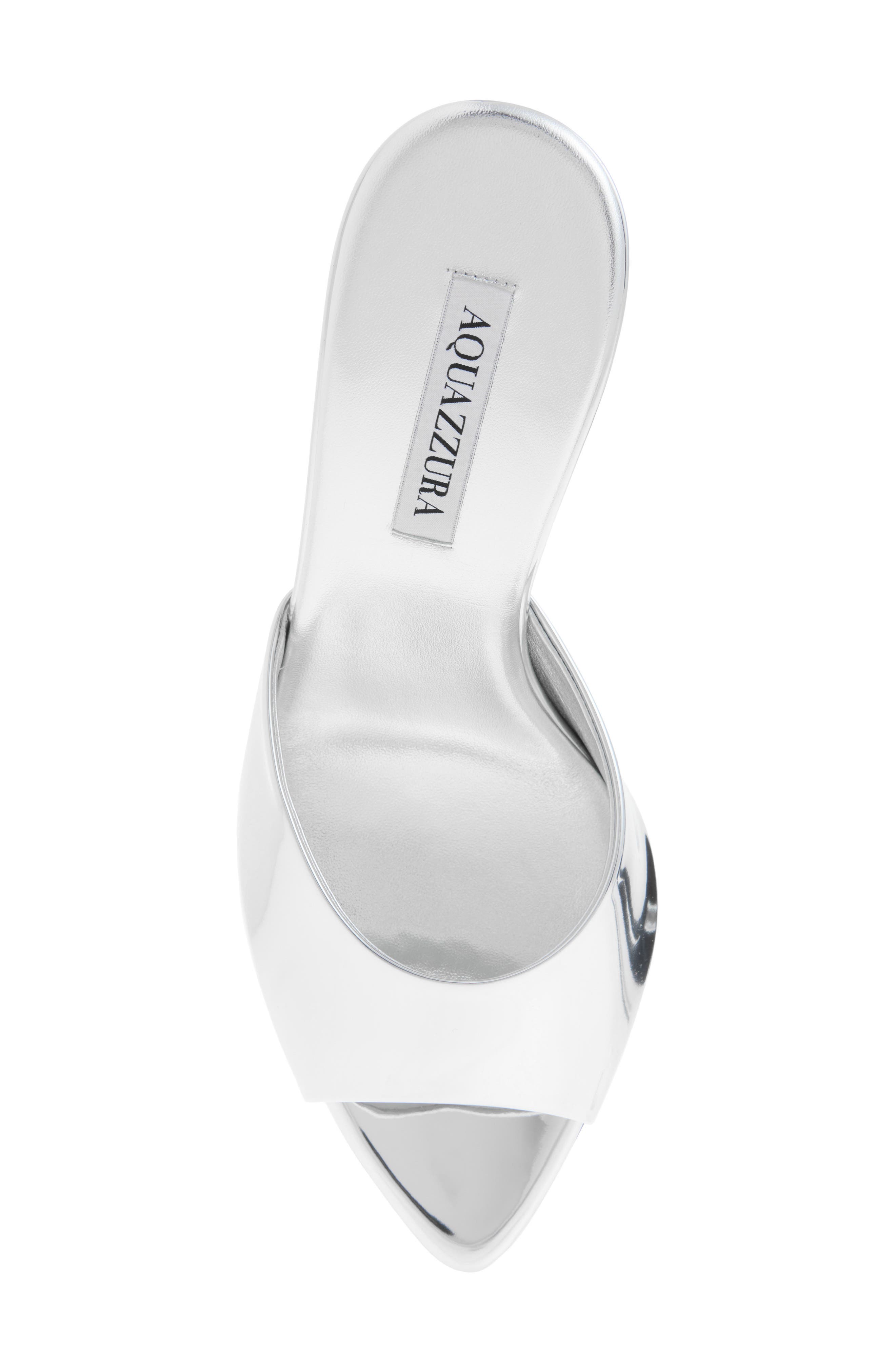 Bisous Wedge Slide Sandal, Alternate, color, SILVER
