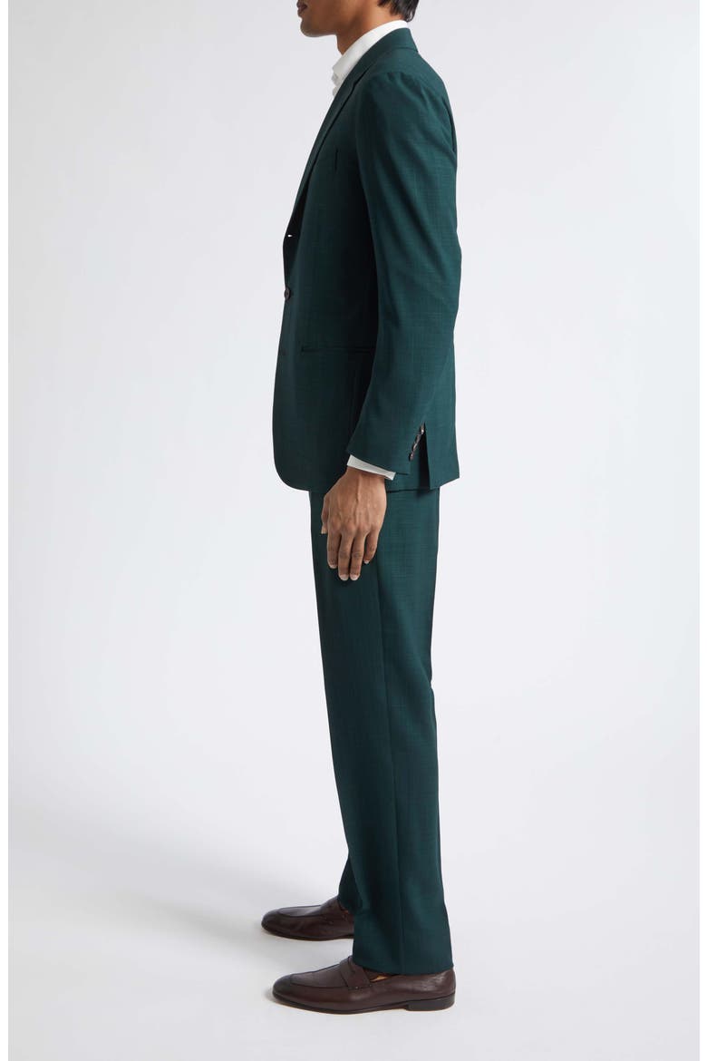 Waverly Virgin Wool Suit, Alternate, color, FOREST