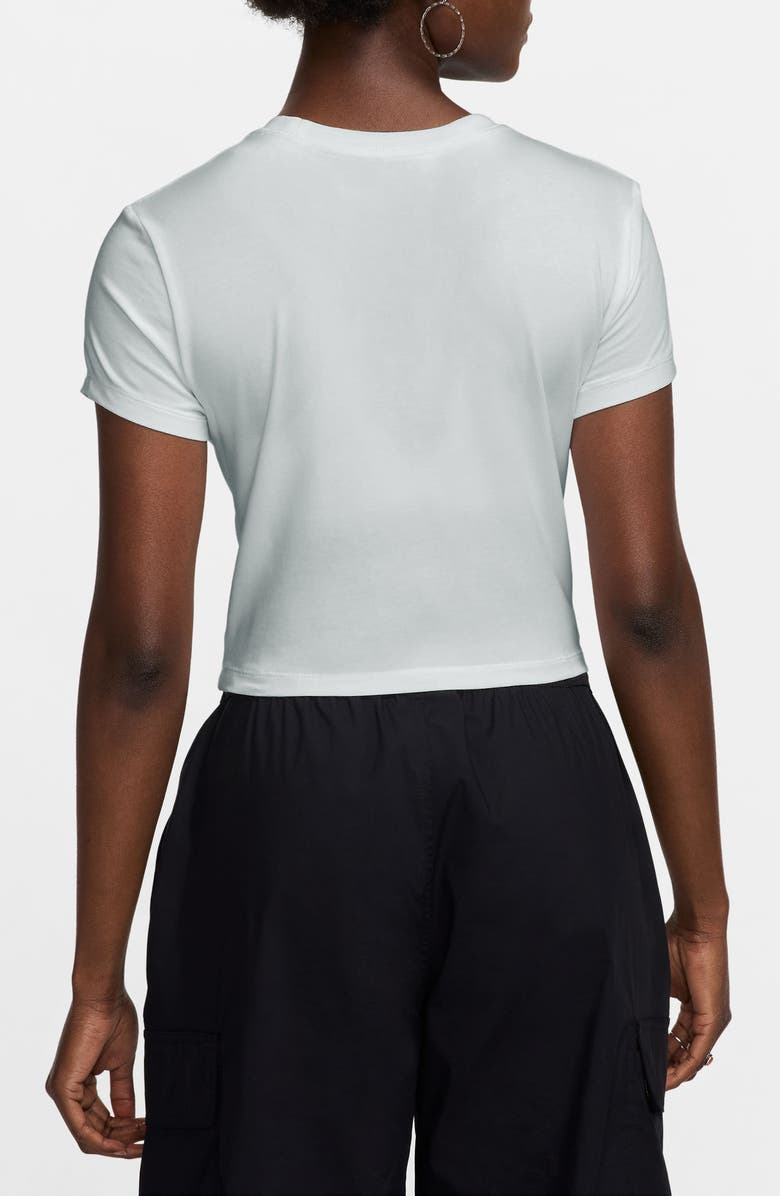 Nike Sportswear Crop T-Shirt, Alternate, color, White/ White