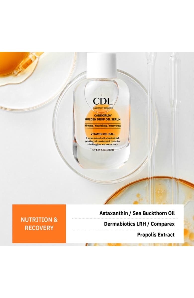 Candorlov Golden Drop Oil Serum - 30mL, Alternate, color, Gold Yellow