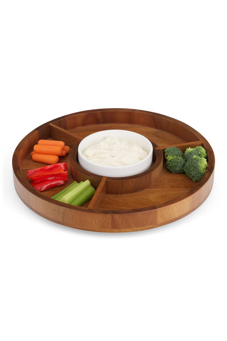 Duets Lazy Susan, Alternate, color, BROWN