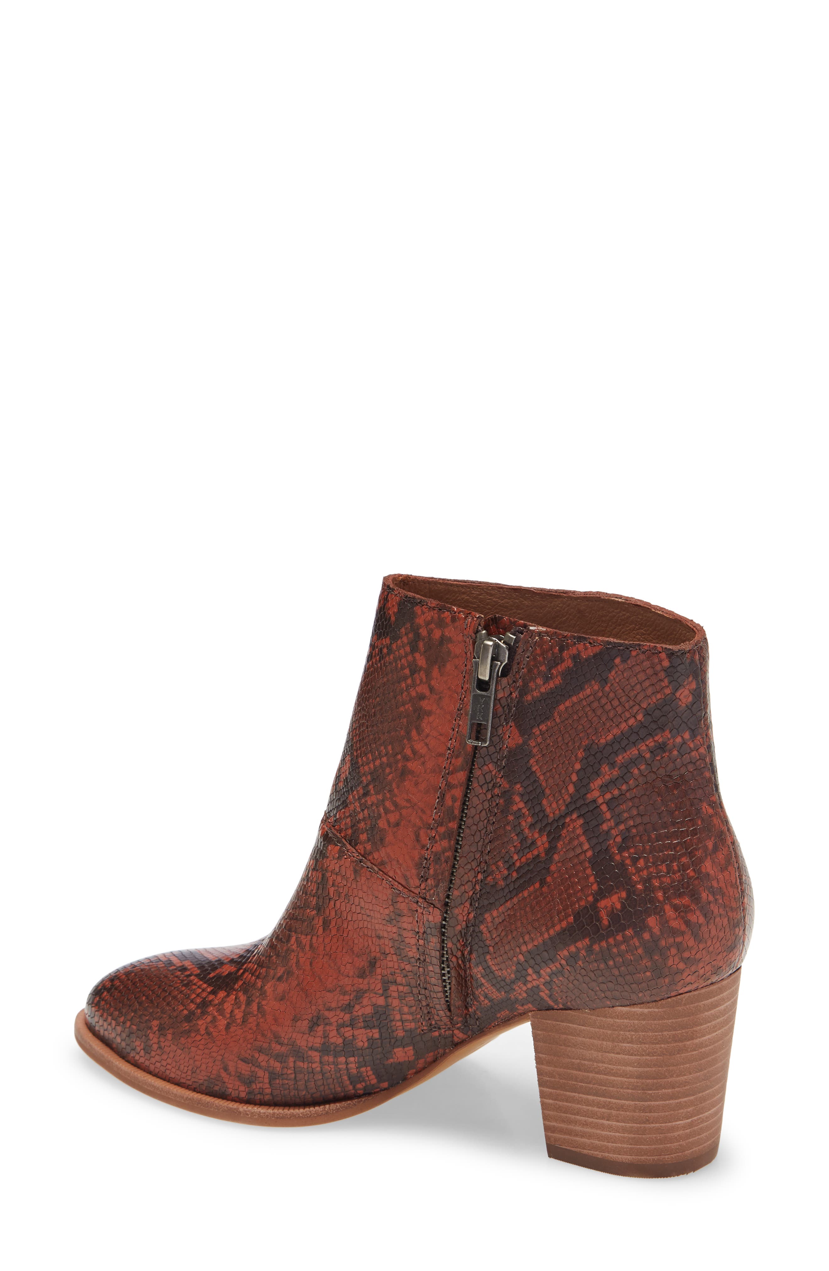 The Rosie Ankle Boot, Alternate, color, DARK CINNABAR MULTI