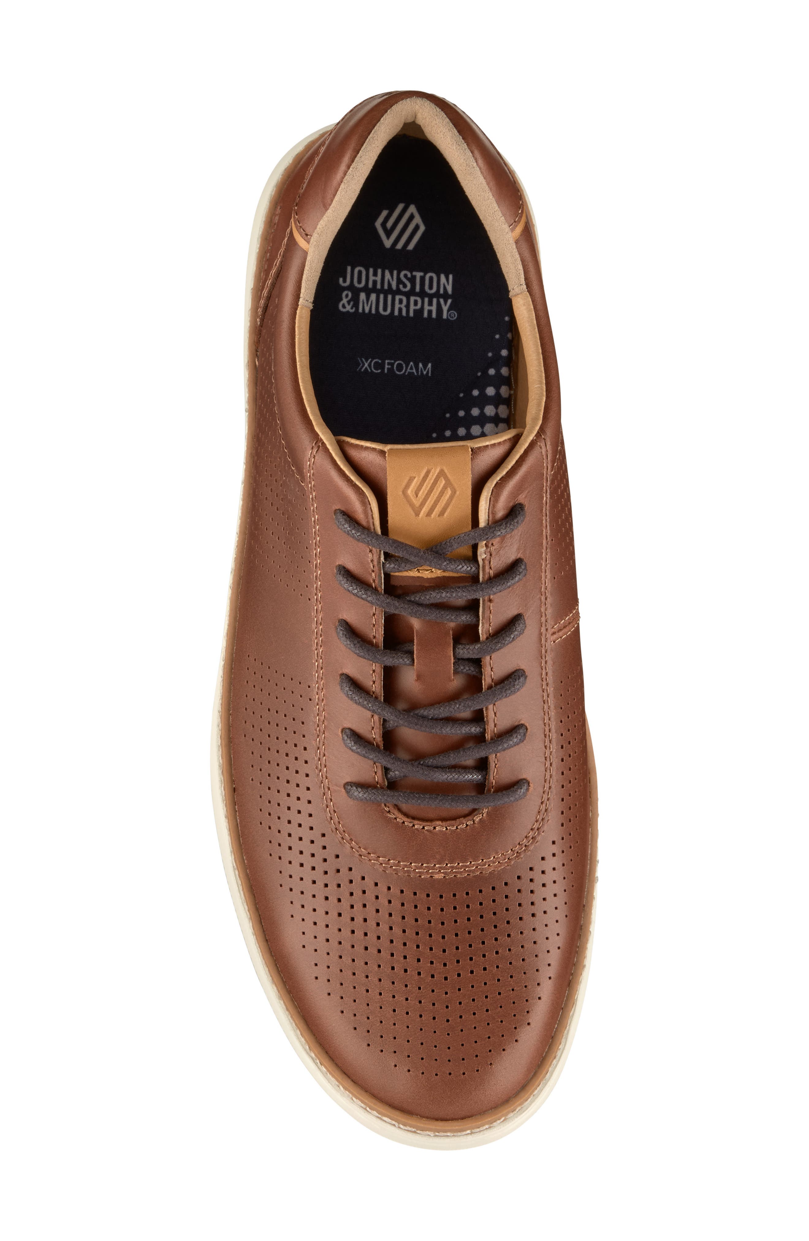 Johnston & Murphy McGuffey 2 Plain Toe Perforated Derby, Alternate, color, 