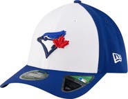 New Era Men's New Era  White/Royal Toronto Blue Jays Player Replica 39THIRTY M-Crown Flex Hat