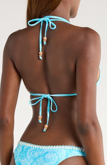 Crochet Trim Bikini Top