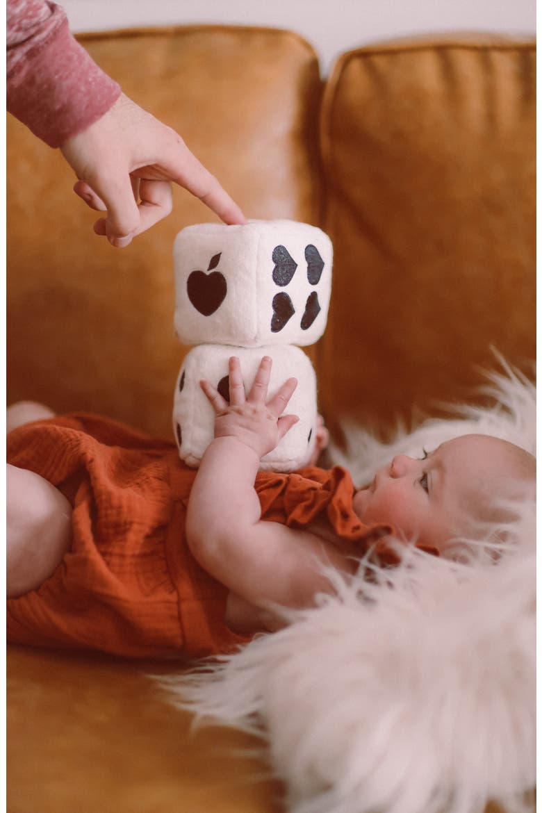 Soft Dice Block Playset, Alternate, color, WHITE