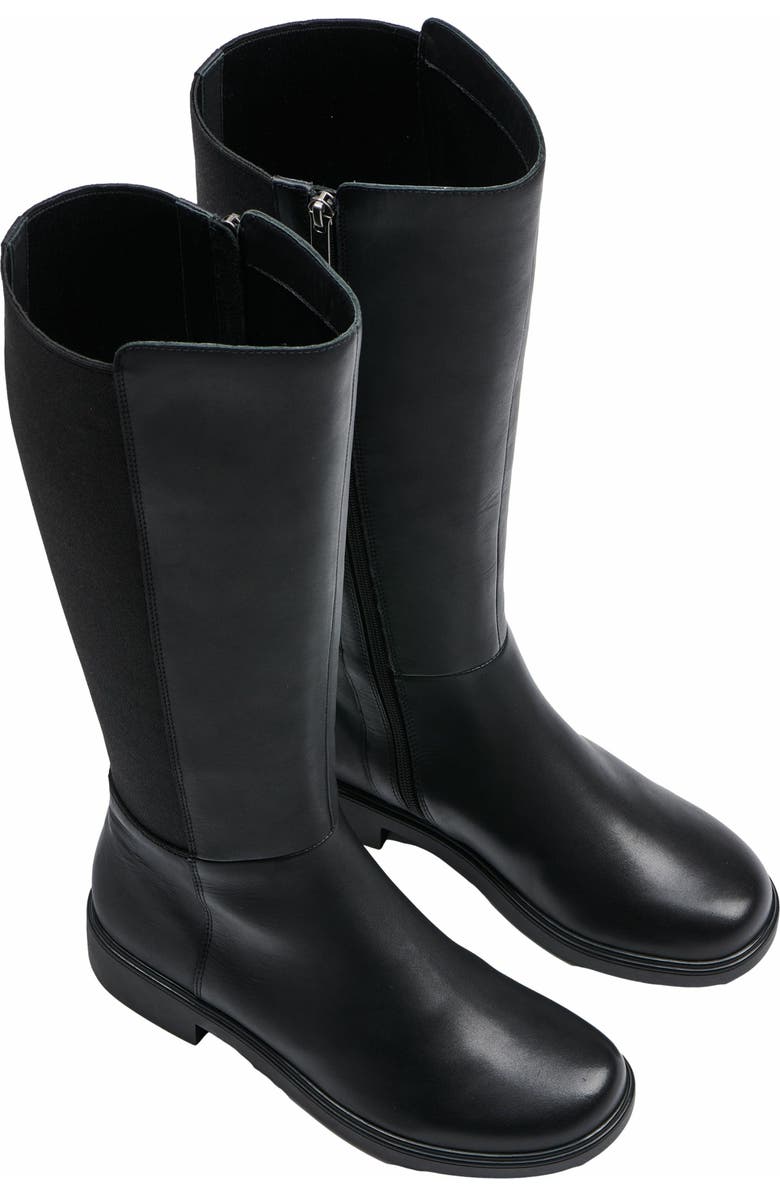 ABEO Compass Stretch Tall Boots, Alternate, color, Black - Metatarsal