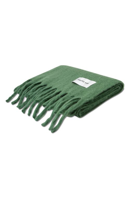 Arctic Fox & Co. Arctic Fox & Co The Stockholm Fringe Scarf In Green