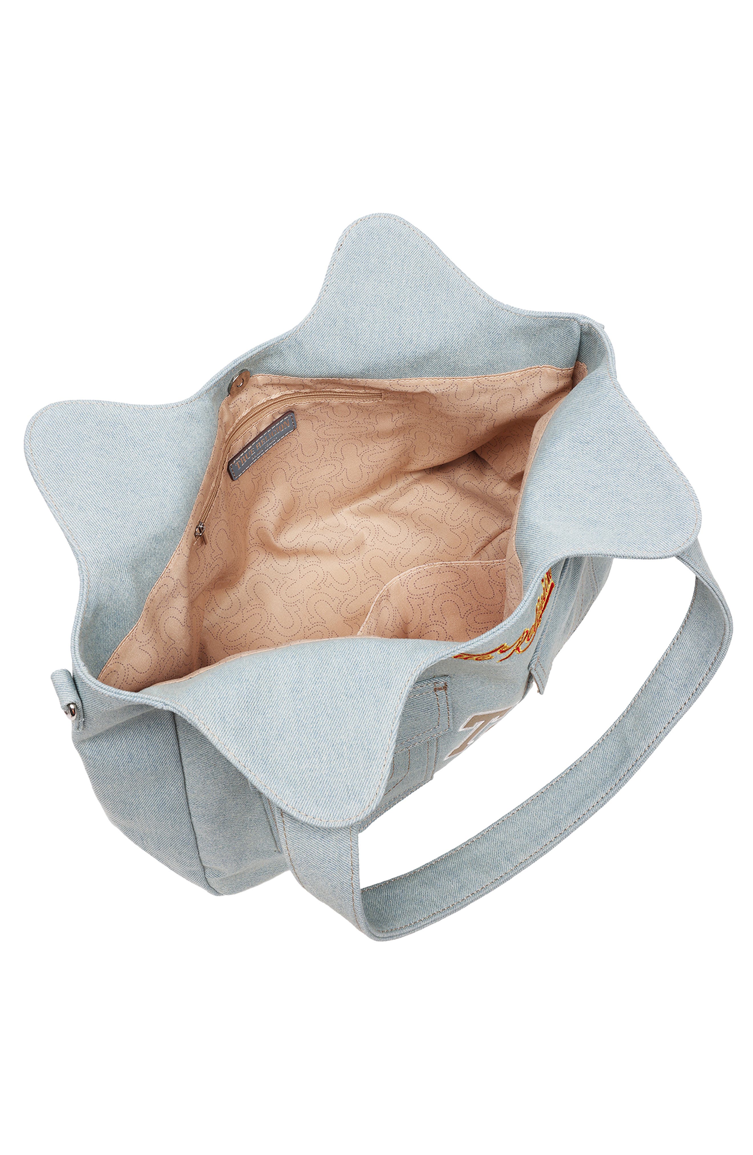 True Religion Agusto Patch Tote, Alternate, color, 