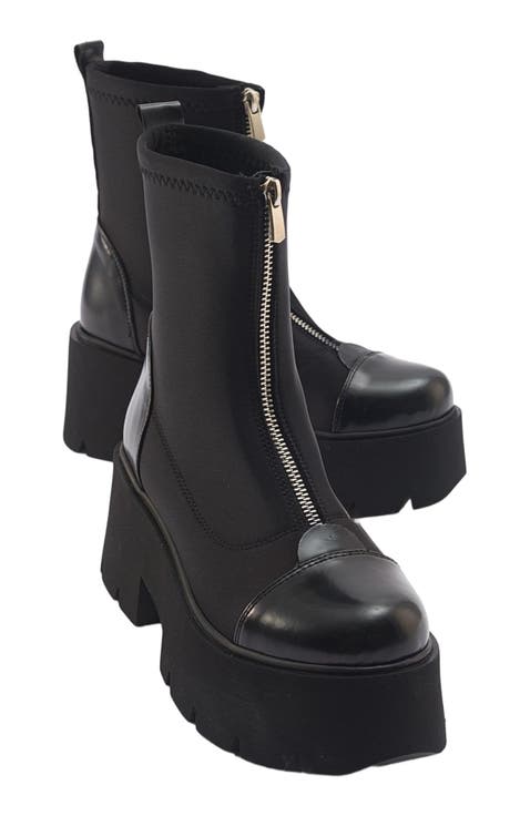 Bray Patent Chunky Boot (Women)