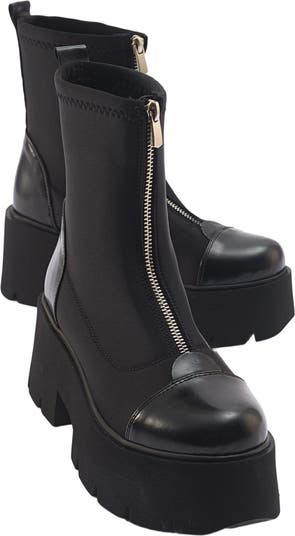 Jadyn Platform Combat Boot