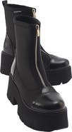 Prologue Shoes Bray Patent Chunky Boot