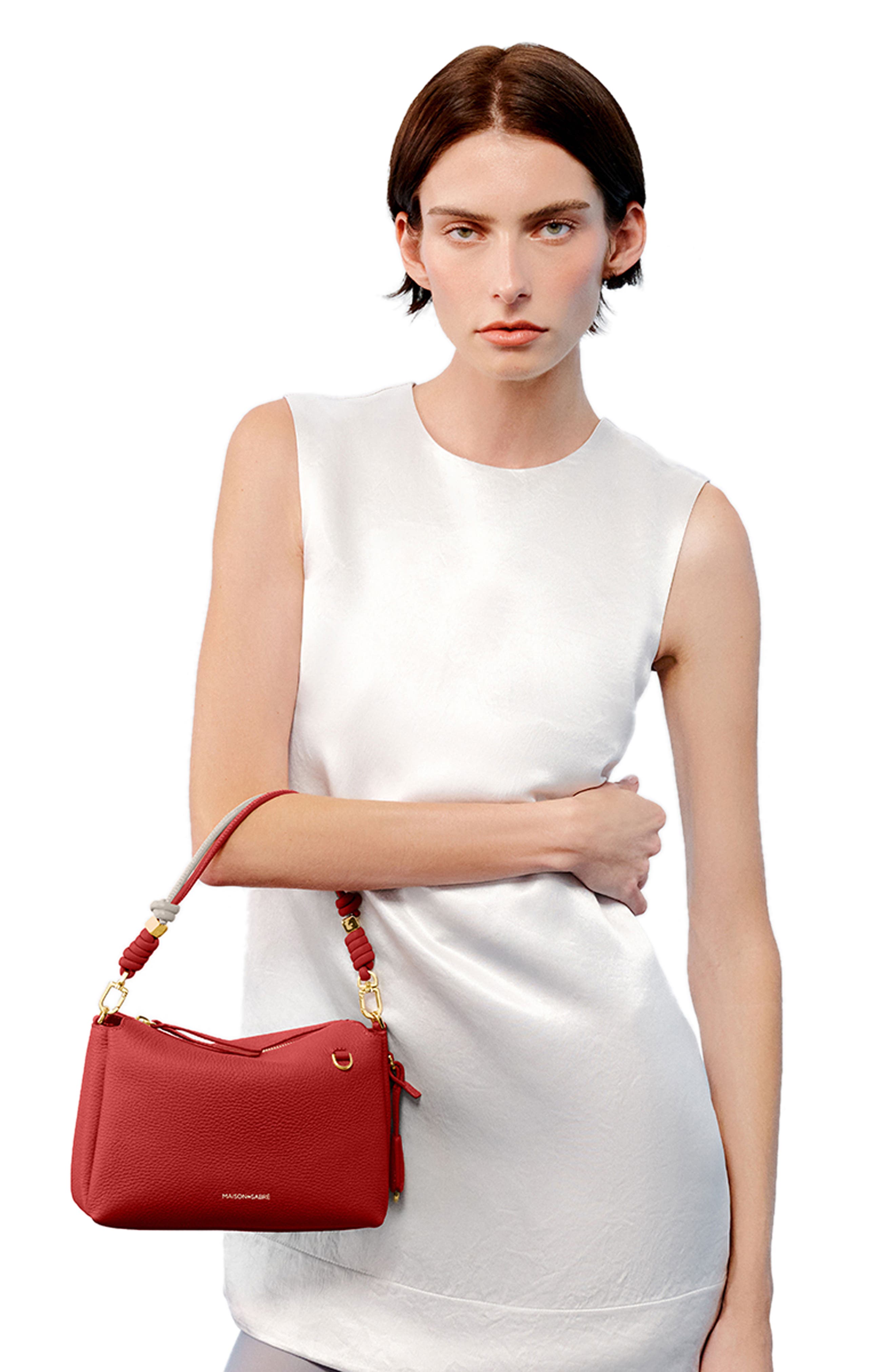 MAISON de SABRÉ The Twist Handle, Alternate, color, Brick White