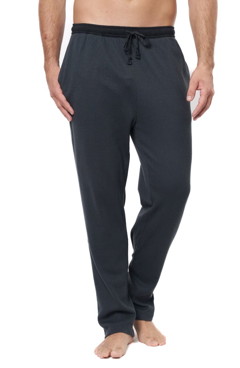 Rainforest Relaxed Fit Waffle Knit Pajama Pants, Main, color, 