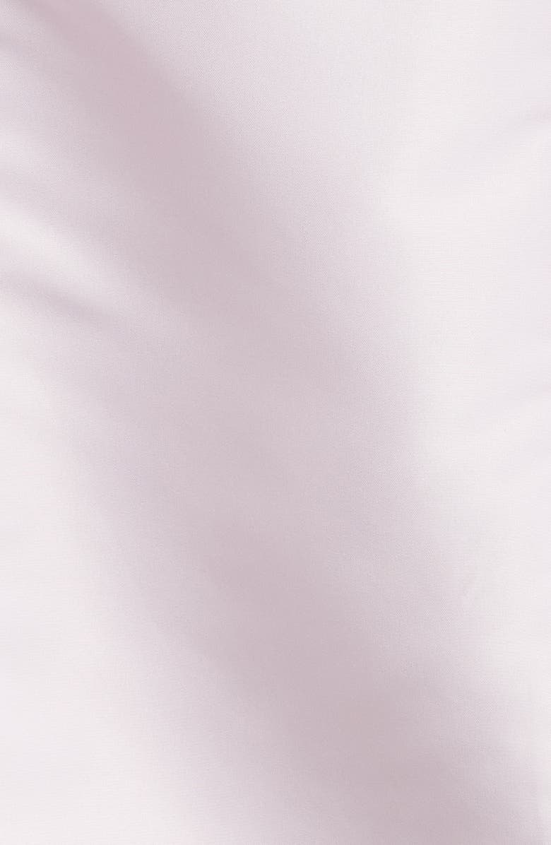 Self-Portrait Diamante Detail Halter Neck Taffeta Dress, Alternate, color, Lilac