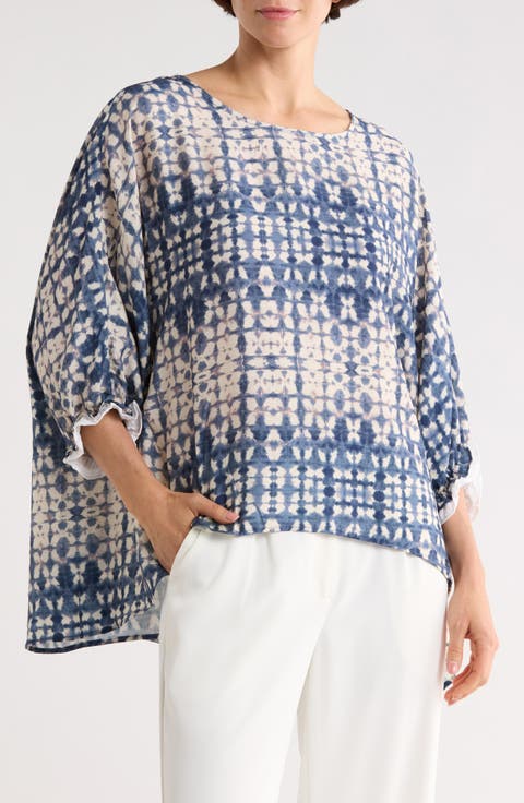 Printed Boxy Top