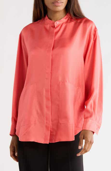 Longchamp Silk Tunic Top