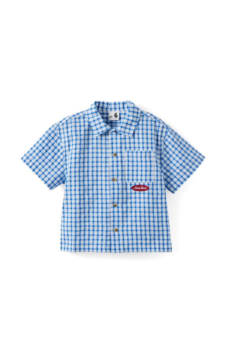 Kid's Jasper Boxy Skate Shirt, Main, color, Harbour Blue Blue Whisper