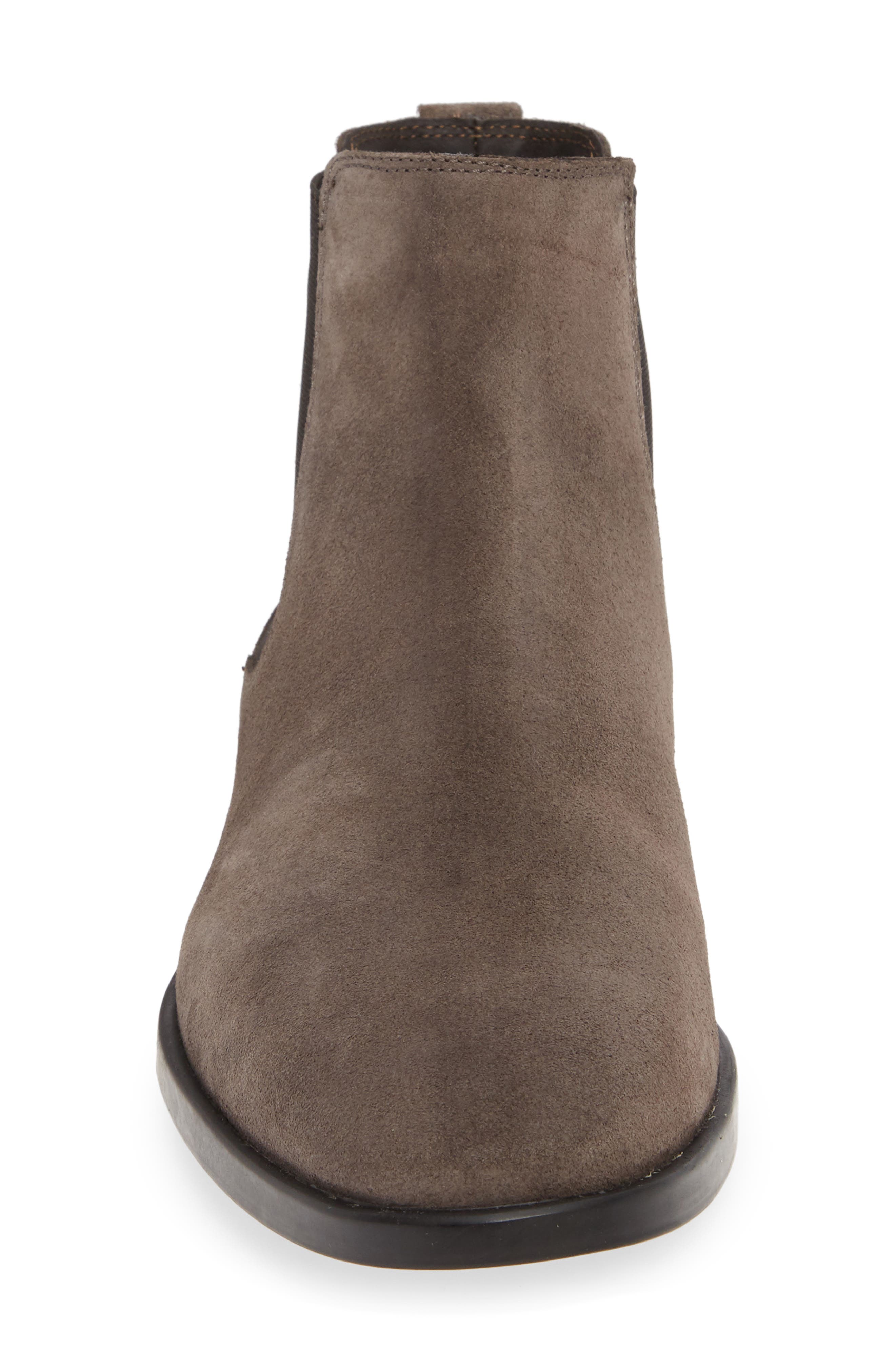 Kelley Mid Chelsea Boot, Alternate, color, CARBON SUEDE