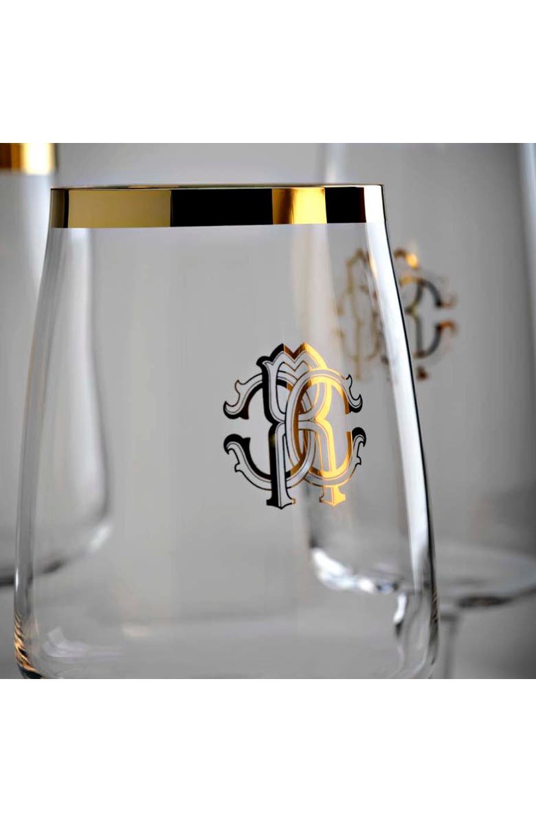 CAVALLI Classic Wine Goblet, Alternate, color, Gold