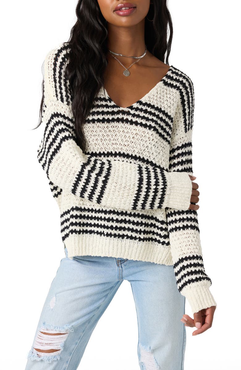 O'Neill Iyla Crochet Sweater, Main, color, 