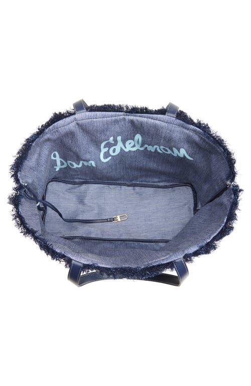 SAM EDELMAN SAM EDELMAN LARGE IRINA REVERSIBLE DENIM TOTE