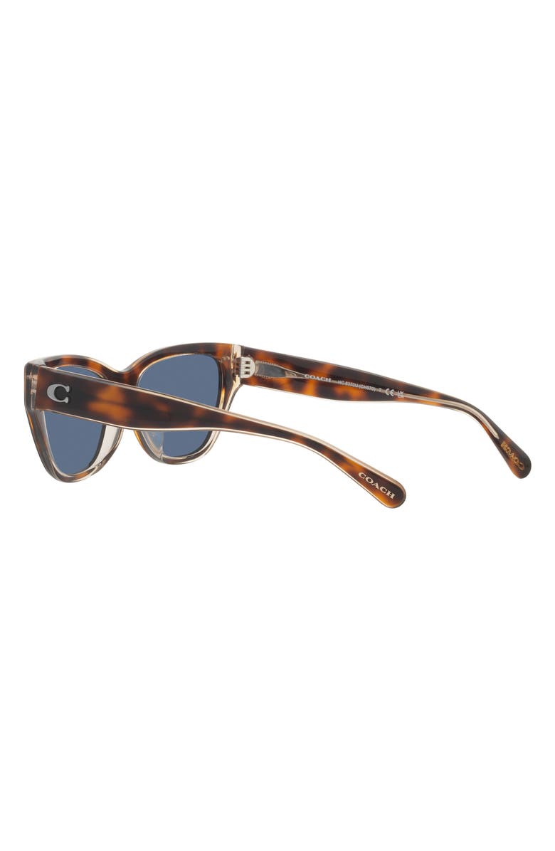 COACH 55mm Cat Eye Sunglasses, Alternate, color,