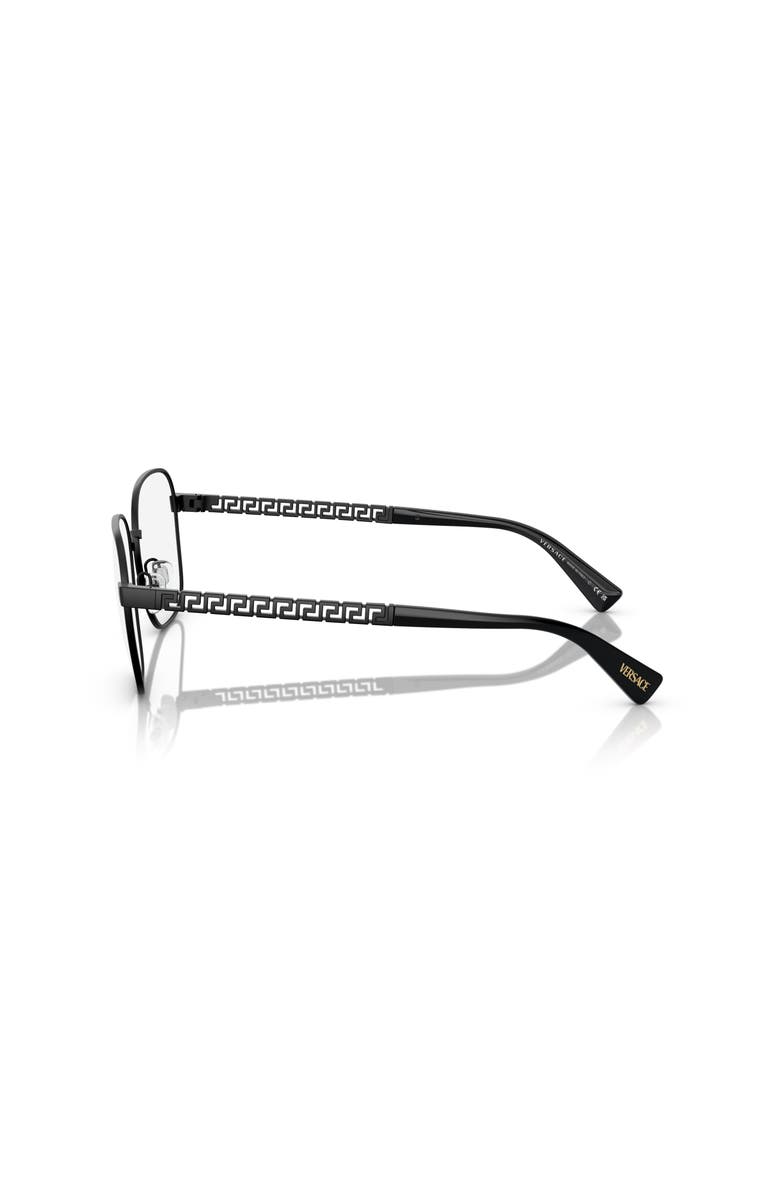 Versace 56mm Phantos optical glasses, Alternate, color, Black