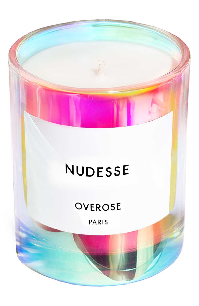 Overose Holographic Nudesse Candle, Main, color, 