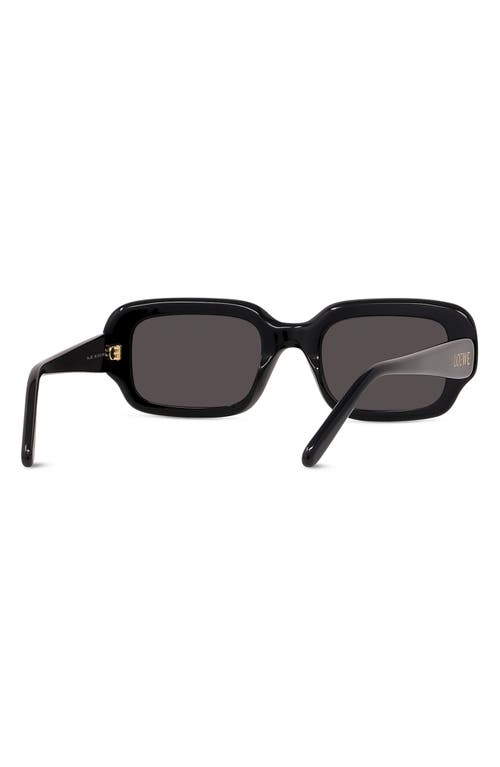 Loewe 51mm Rectangular Sunglasses In Black