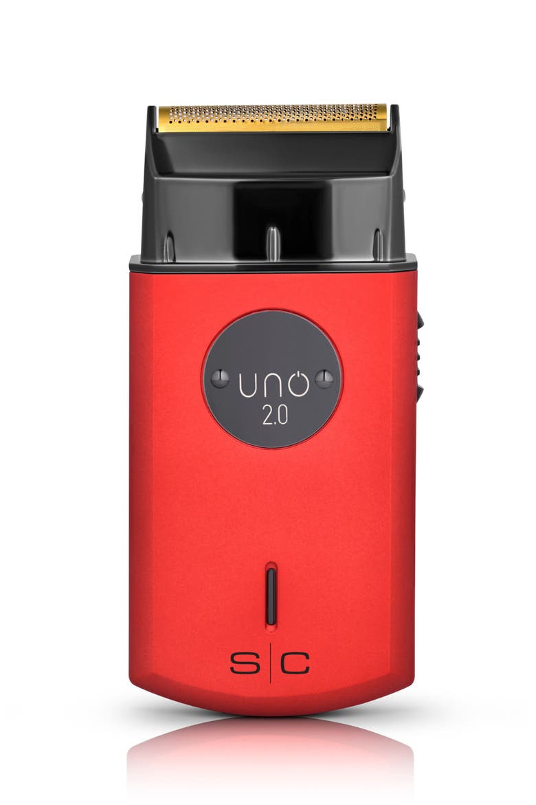 Uno 2.0 Compact Cordless Single Foil Shaver, Main, color, Red