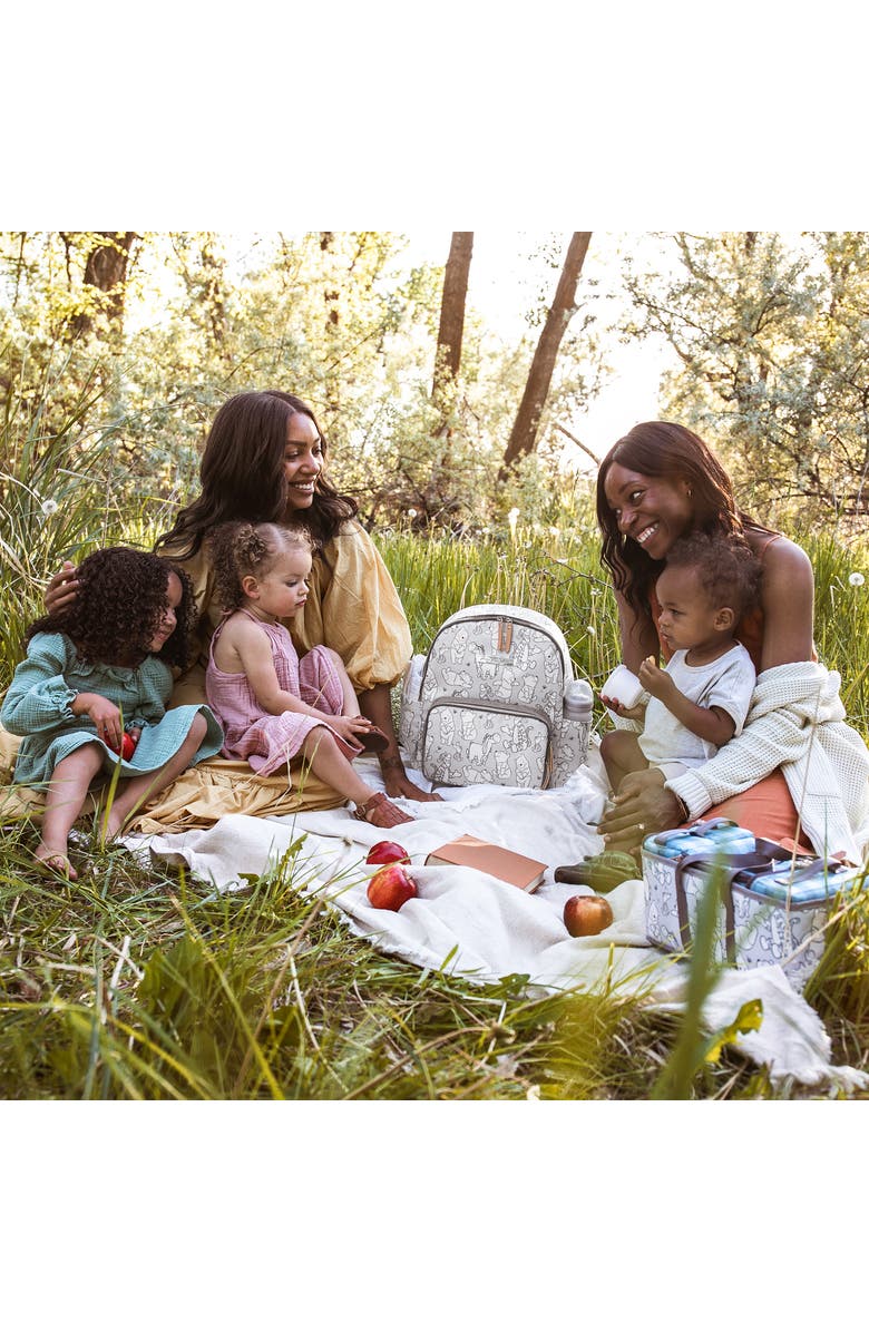 Petunia Pickle Bottom District x Disney Playful Pooh Backpack Diaper Bag Set, Alternate, color,