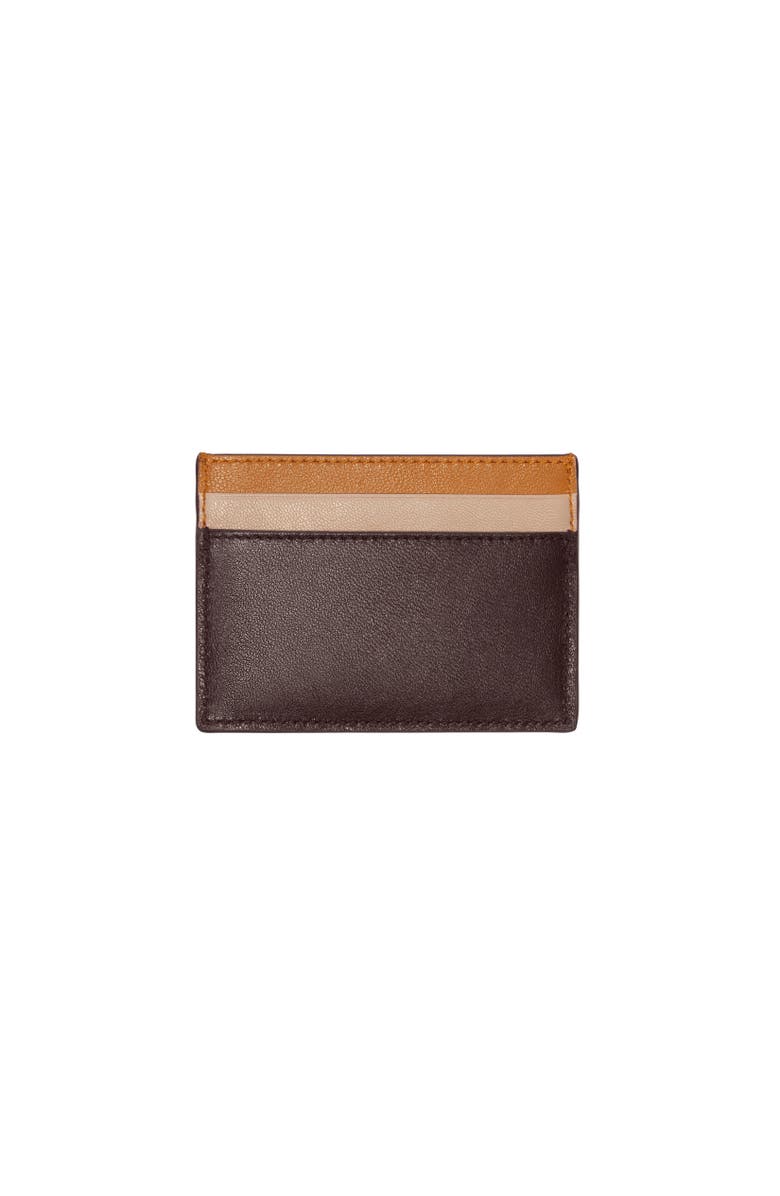 Burberry Rider Card Case, Alternate, color, Vineyard Red/Pink